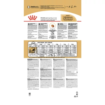 ROYAL CANIN MINIATURE SCHNAUZER ADULT - Törpe schnauzer felnőtt kutya száraz táp 3 kg