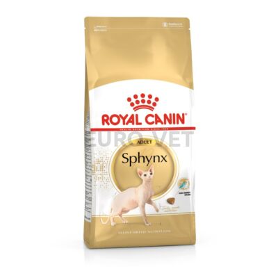 ROYAL CANIN SPHYNX ADULT - Szfinx felnőtt macska száraz táp 0,4 kg