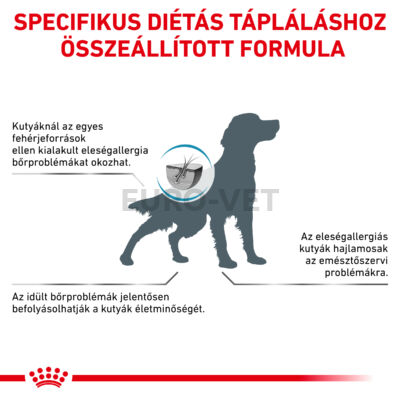 Royal Canin Anallergenic - száraz gyógytáp felnőtt kutyák részére tápanyag intolerancia csökkentésére 3 kg