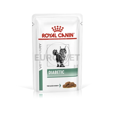 Royal Canin Diabetic- nedves gyógytáp cukorbeteg felnőtt macskák részére 85 g