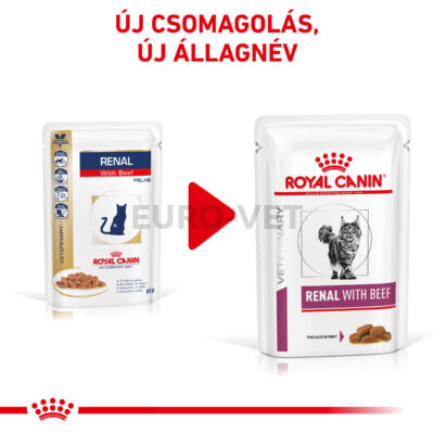 Royal Canin Renal with Beef Wet - Pouch 85 g