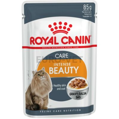 ROYAL CANIN INTENSE BEAUTY CARE - szószos nedves táp felnőtt macskák részére a szebb szőrzetért és az egészséges bőrért 0,085 kg