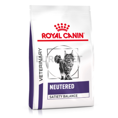 Royal Canin Neutered Satiety Balance - száraz gyógytáp ivartalanított felnőtt macskák számára mérsékelt kalóriatartalommal 0,4 kg