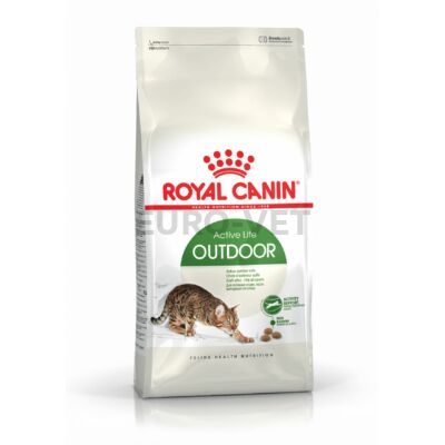 ROYAL CANIN OUTDOOR - szabadba gyakran kijáró, aktív felnőtt macska száraz táp 2 kg