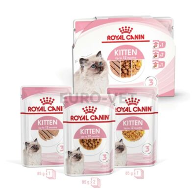 Royal Canin Kitten Multipack Mix alutasak kölyök macskáknak 4x85 g