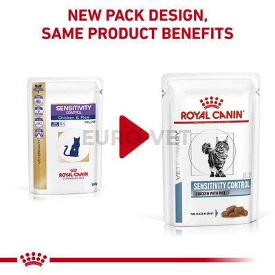 Royal Canin Sensitivity Control S/O Chicken - nedves gyógytáp felnőtt macskák részére tápanyag intolerancia esetén 0,085 kg