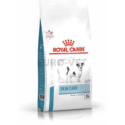 Royal Canin Skin Care Adult Small Dog- száraz gyógytáp kistestű felnőtt kutyák részére parazita vagy fertőzés által okozott bőrgyulladásra 2 kg