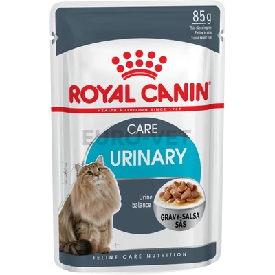 ROYAL CANIN URINARY CARE - szószos nedves táp felnőtt macskák részére az alsó hugyúti problémák megelőzéséért 0,085 kg