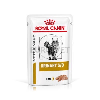 Royal Canin Urinary S/O Loaf - pépes nedves gyógytáp macskák részére hugyúti problémák esetén 85 g
