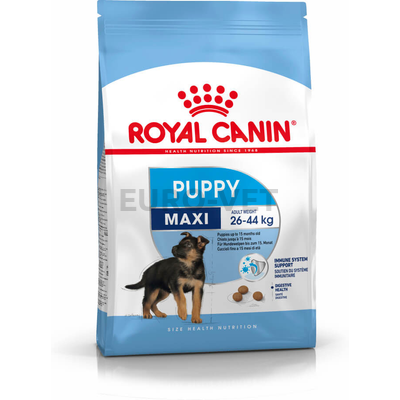 ROYAL CANIN MAXI PUPPY - nagytestű kölyök kutya száraz táp 15 kg