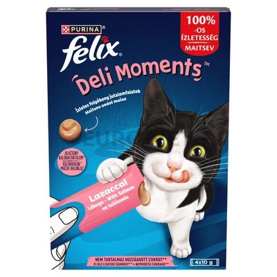 Felix Deli Moments lazac macska jutalomfalat 4 x 10 g