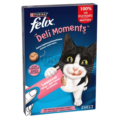 12602792 8445291538115 Felix Deli Moments lazac macska jutalomfalat 4 x 10 g