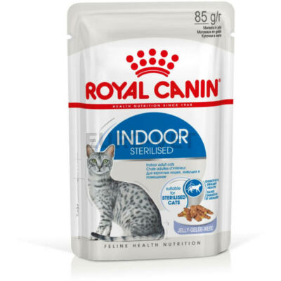 Royal Canin Indoor Gravy - nedves, szószos táp lakásban tartott felnőtt macskák számára 85g