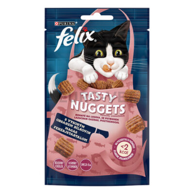 FELIX Tasty Nuggets Lazac macska jutalomfalat 50 g