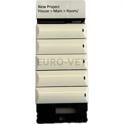 Control4® Decora vezetékes gomb 5 darab fehér színben