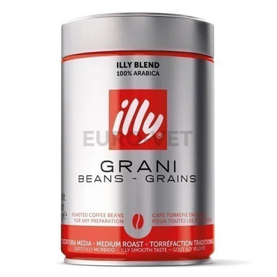 Illy szemes GRANI Medium Roast kávé (normál, piros) 250 g