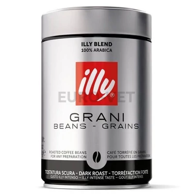 Illy szemes GRANI Dark Roast kávé (sötét) 250 g