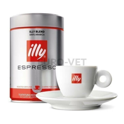 Illy Espresso darált Medium Roast kávé (normál, piros) 250 g