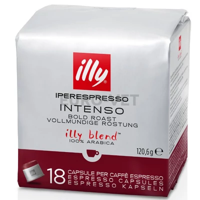 Illy IperEspresso Dark Roasted kapszulás kávé (sötét, fekete) 18 adag