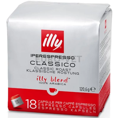 Illy IperEspresso Medium Roasted kapszulás kávé (normál, piros) 18 adag