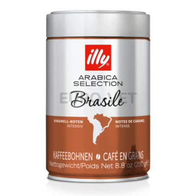 Illy szemes MonoArabica Brazil kávé (sötétbarna, Brazília) 250 g