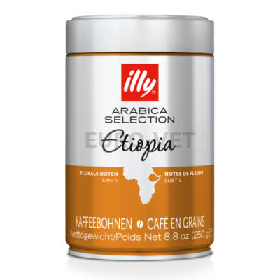 Illy szemes MonoArabica Ethiopia szemes kávé (Etióp, narancssárga) 250 g
