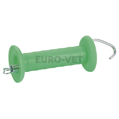 KAPUFOGÓ VEZETÉKHEZ HOROGGAL EGYSZERŰ RUGÓVAL/ZÖLD