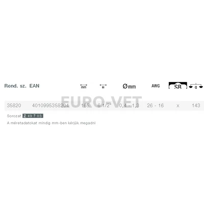 Electronic műszerész kábelcsupaszító fogó