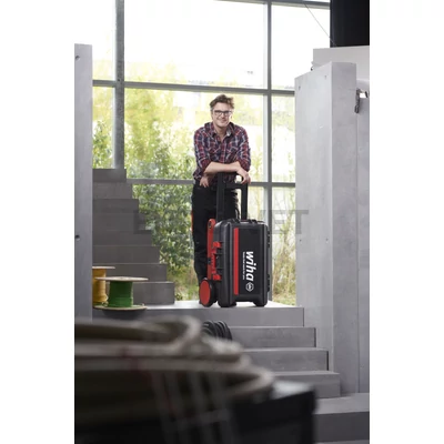  Wiha XXL 4 Electric villanyszerelő szerszámkoffer 82r.