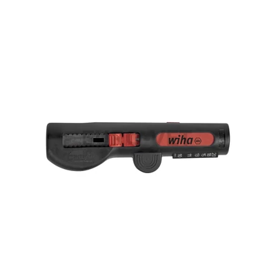 WIHA kábelcsupaszító 4in1 Multi-tool kerek kábelekhez kampós pengével 125mm 24677SB/No.44242
